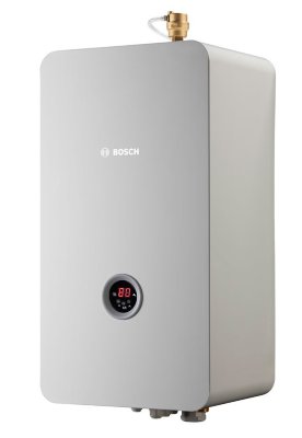Bosch Tronic Heat 3000 9 Электрокотел мощностью 9 кВт. Подключение 220/380 В. Трехступенчатая модуляция мощности с последовательным подключением ступеней. В комплекте: предохранительный клапан, датчик давления, автоматический воздухоотводчик. ВНИМАНИЕ: расширительный бак и трехскоростной циркуляционный насос не входят в комплект поставки. Размеры 330x712x193 мм. Вес 24,4 кг.