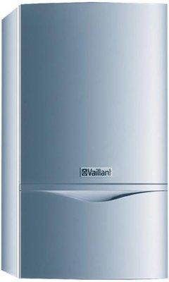 Vaillant ecoTec plus VU OE 656/4-5 Конденсационные котлы отбирают из продуктов сгорания так называемую «скрытую» теплоту конденсации содержащихся в них водяных паров. Для потребителя это означает - экономный расход топлива и высокие показатели по экологии. Котлы ecoTEC plus большой мощности представлены мощностями 47 и 65 кВт.