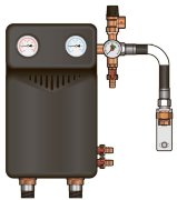 Meibes M 3/4’’ с разделительным теплообменником 26 пластин
