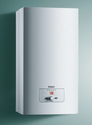 Vaillant eloBLOCK VE 12 Настенный электрический котел мощностью от 6 до 28 кВт. Доступная альтернатива газовому отоплению.